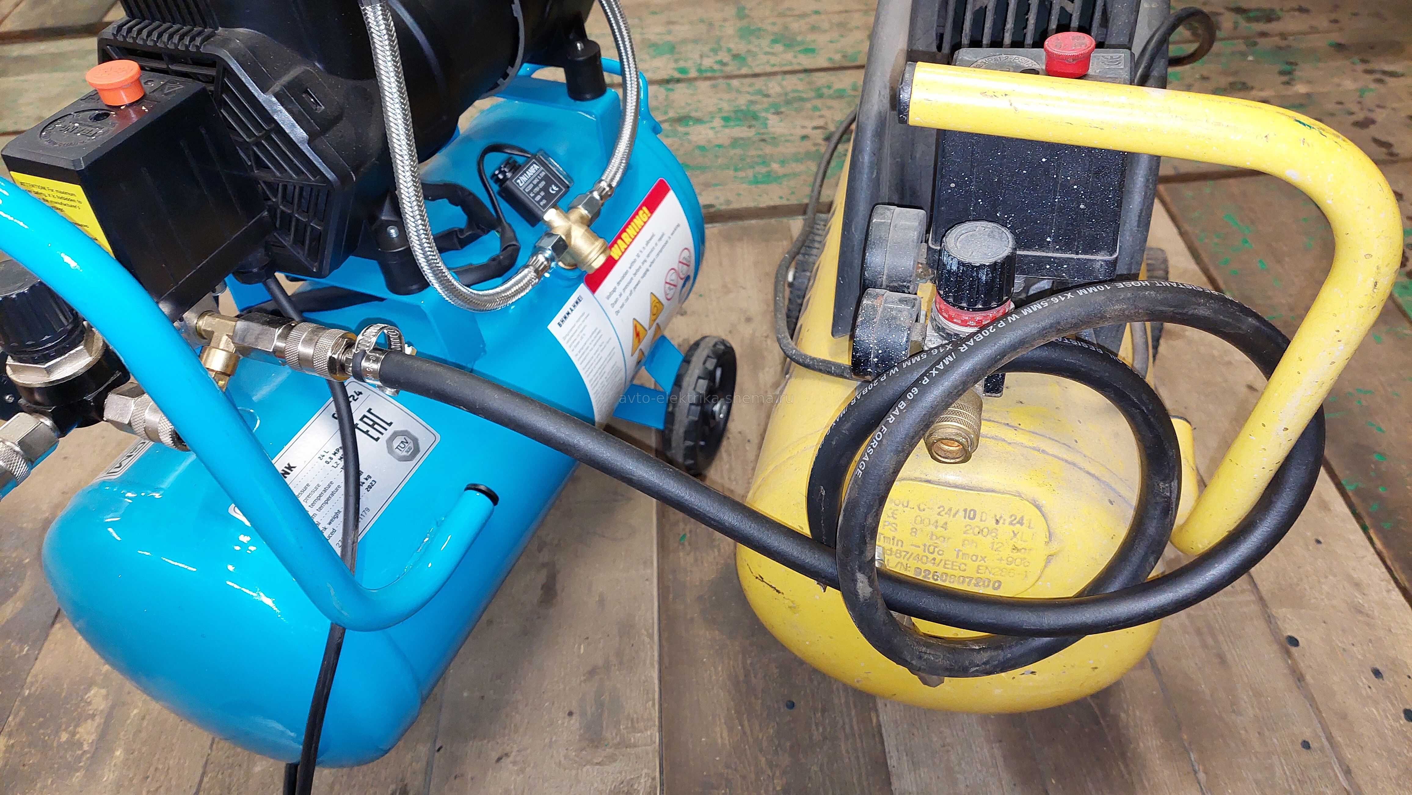 Соединение ресиверов