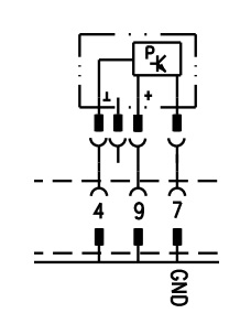 Схема датчика протока