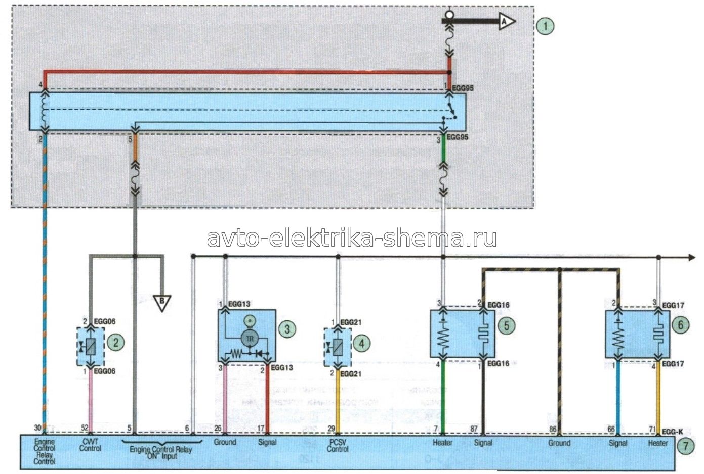 Схемы электрооборудования Kia Rio (от 2011)