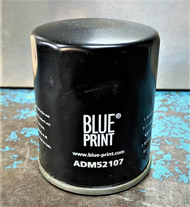 распил масляных фильтров BLUE PRINT ADM52107
