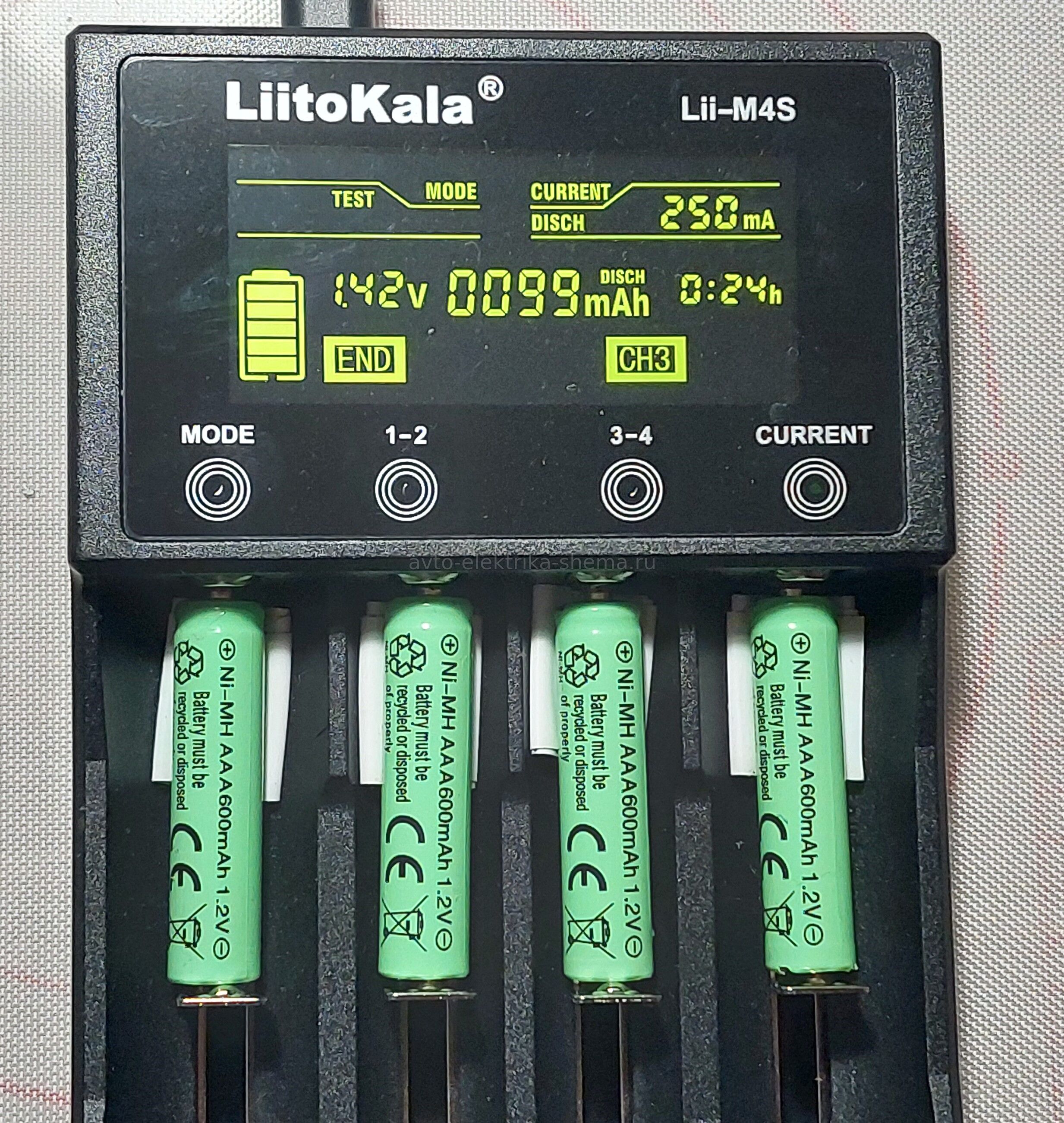 Проверка ёмкости АКБ