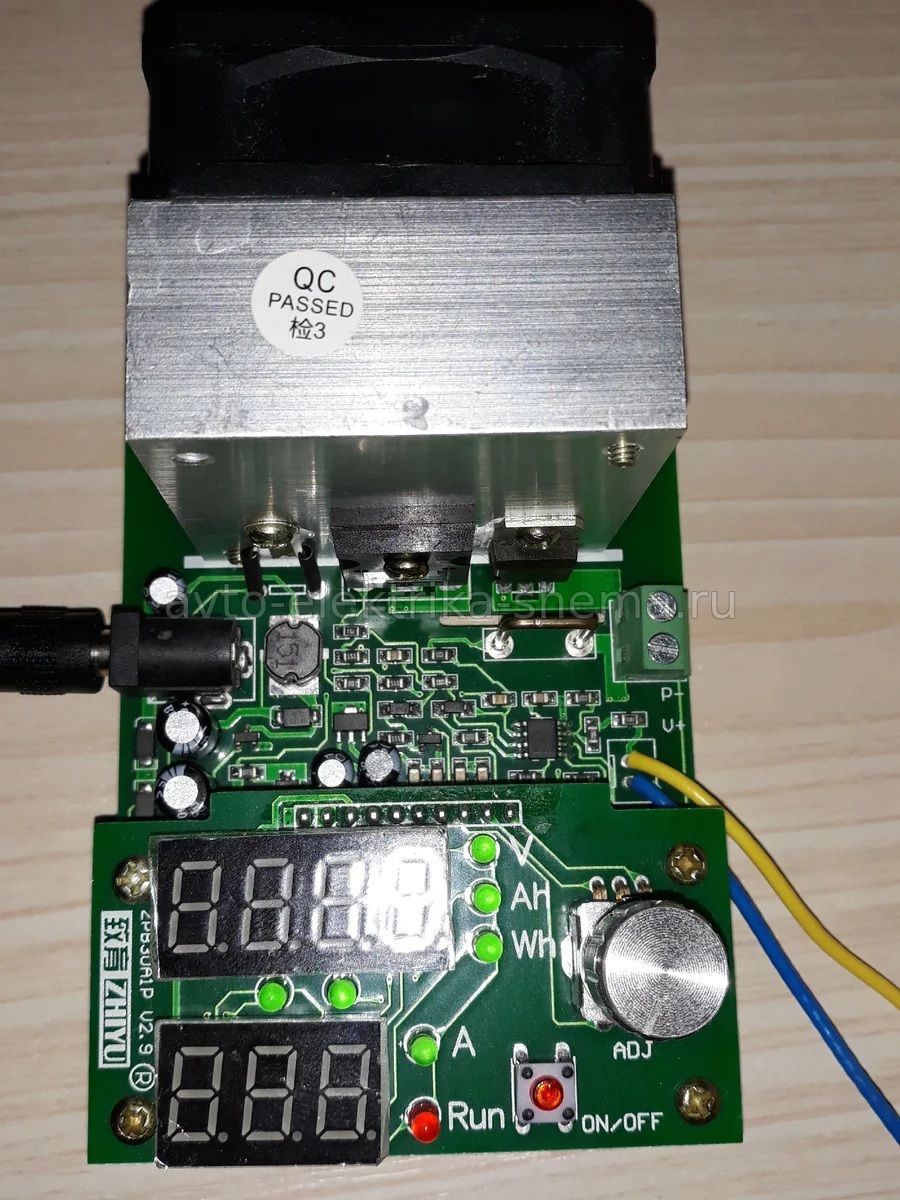 Электронная нагрузка ZPB30A1 для проверки аккумуляторов